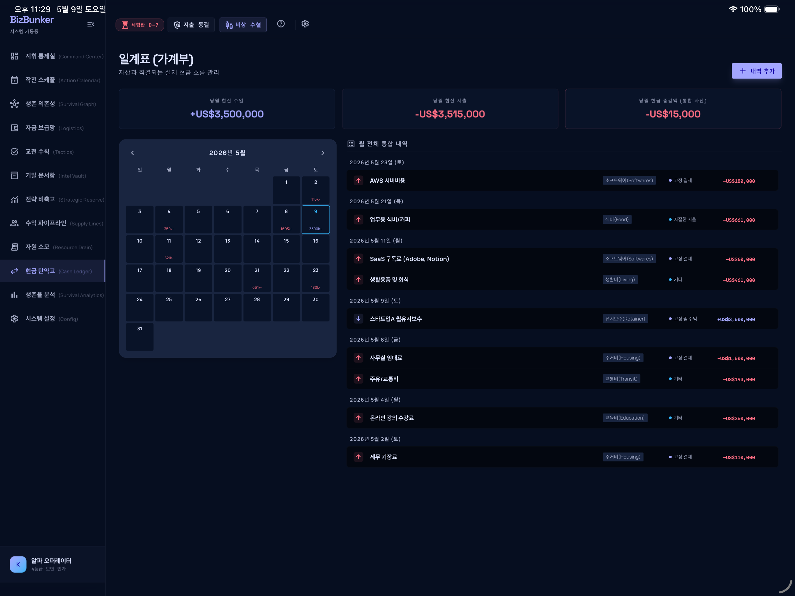 Main Account